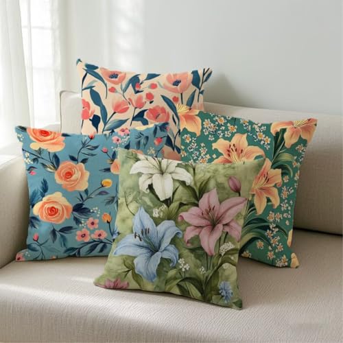 Housse de coussin 40x40cm lavable et imperméable pour canapé - 4