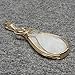 Natural Moonstone Gemstone 14k Gold Fill Handmade Pendant Necklace
