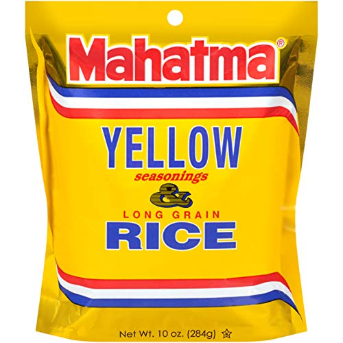 Mahatma Yellow Seasonings & Long Grain Rice, Gluten-Free, Non-GMO, Vegan, 10 oz Bag image 5
