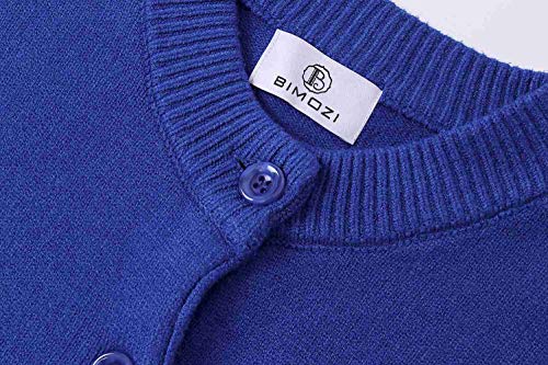 Women Thick Button Down Cardigan Sweaters Crew Neck Medium Weight Long Sleeve4