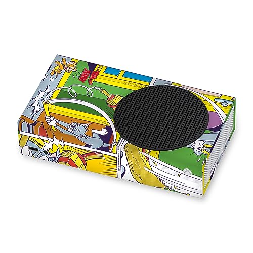 Xbox Series S skin autocollant vinyle de jeu Tom and Jerry