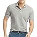 IZOD Men's Short Sleeve Solid Heritage Pique Polo