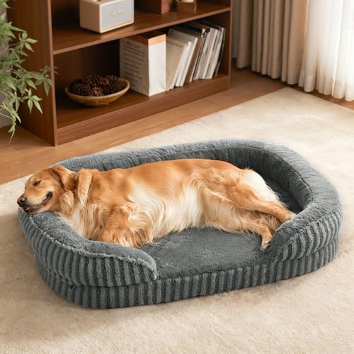 MIXJOY Orthopedic Dog Beds Large Sized Dog,Washable Extra Large Dog Bed,42"