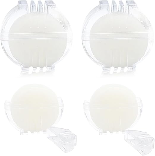 6PCS Beeswax Thread Conditioner - White & Yellow Sewing Wax For Cross Stitch & Hand Sewing