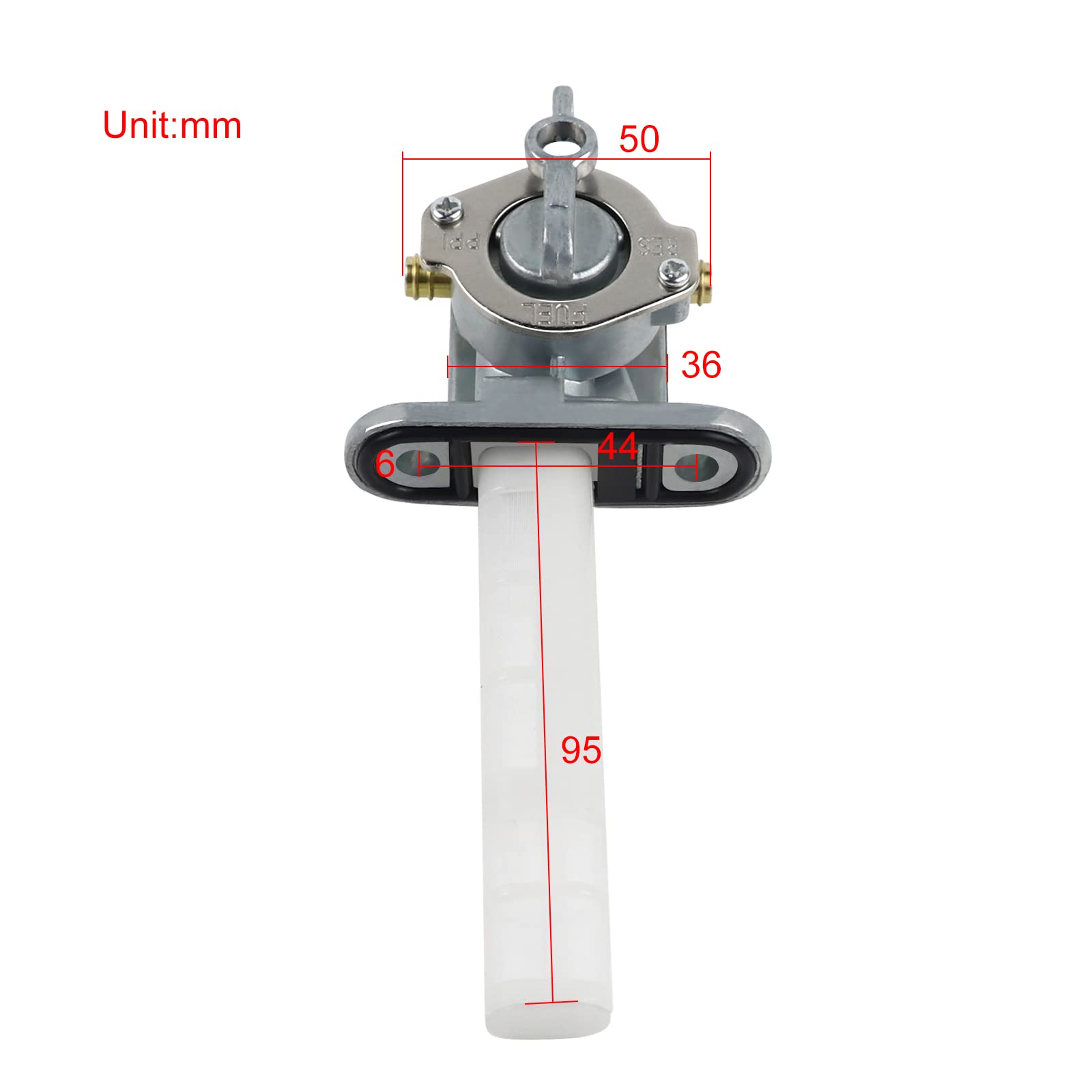 KIPA Gas Fuel Valve Petcock Switch For Suzuki Katana 600