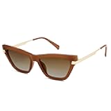 Retro Polarized Cat Eye Sunglasses Womens Vintage Shades Trendy Stylish Sunnies SJ2361A