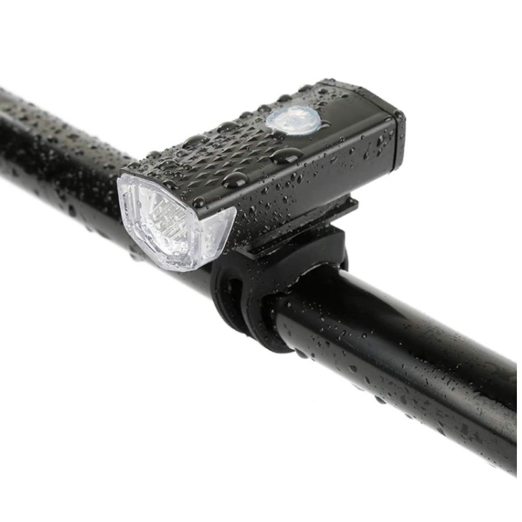 RESHNE 300LM Rechargeable USB LED Bicycle Bike Flashlight LAMP MTB Front Bicycle Cycling Light Headlight (Black) (B08RBPM77Q) Amazon Price History, Amazon Price Tracker