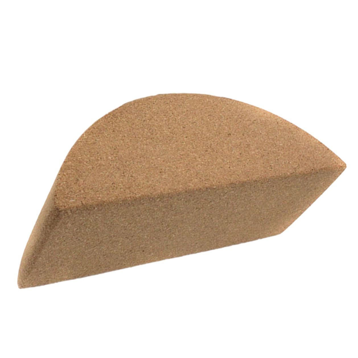 Bloque de Yoga Color Caqui Antideslizante de Corcho para Uso Diario | Alta Densidad y Superficie Plana, Apoyo para Entrenamiento Abdominal, Formato Compacto