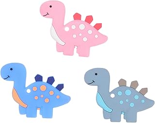 ibasenice 3 Pçs Silicone Mordedor Brinquedo Para Crianças Molar Mordedor Silicone Brinquedos Do Bebê Brinquedo Do Bebê Para O Bebê Molar Bebê Silicone Molar Mastigar Suprimentos