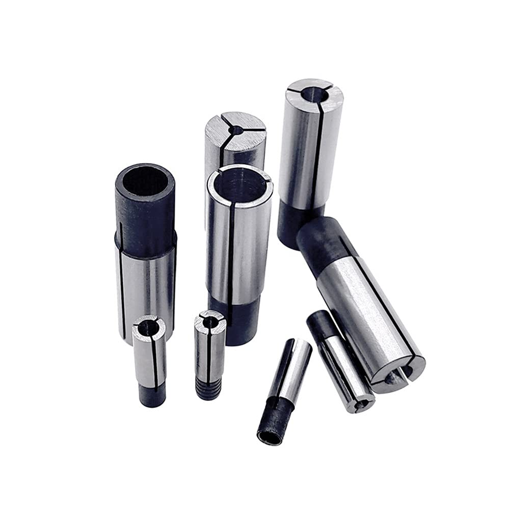CNC Spindelfräser Adapter – Spannzangen-Umrüstsatz Von 1/2" Auf 1/8" – Manganstahl HRC62 Für Graviermaschinen