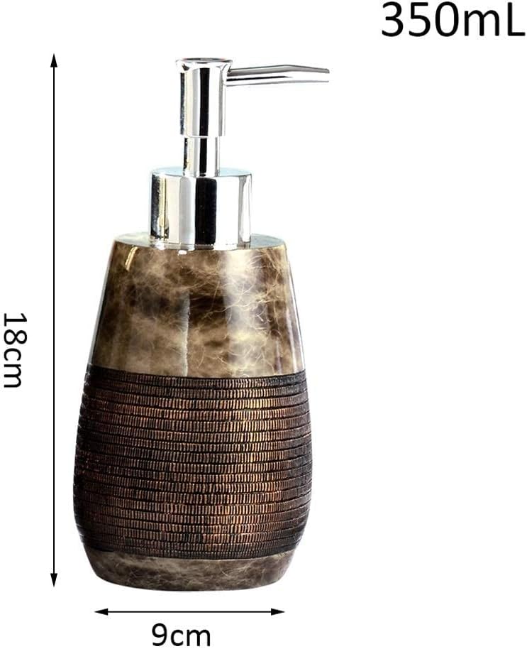 Black Glass Bottles W/Stainless Steel Pumps ; Black Boston Round; Lotion & Soap Dispensers(Black)