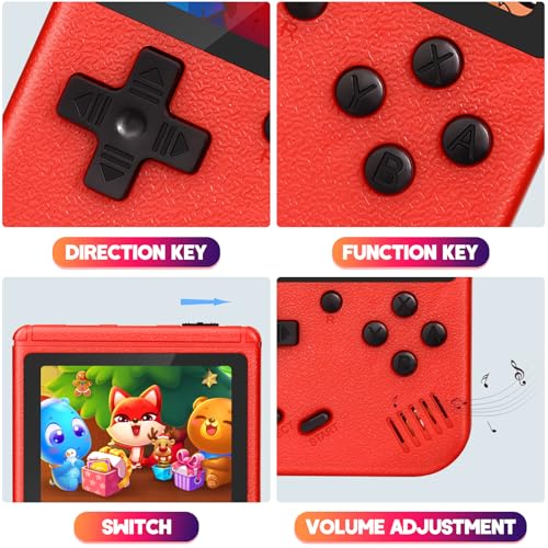 image for Avainaly Handheld Game Consoles, Retro Mini Game Player with 500 Class
