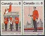 Prophila Collection Kanada 628-629 Paar (kompl.Ausg.) 1976 Königliche Militärschule (Briefmarken für Sammler) Militär