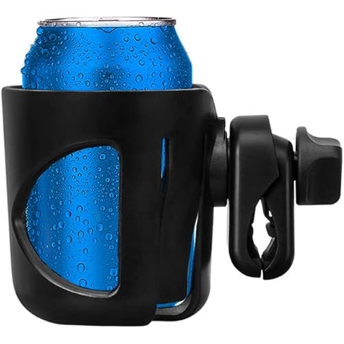 Boat Cup Holder Clamp-on Mount Marine Universal Drinks Holders Rotation Drink Holder for Marine Boat,Yacht,Kayak,Boat Rail, Boat Handle Bar,Stroller,Bikes,Trolleys,etc,with Alligator Clamp
