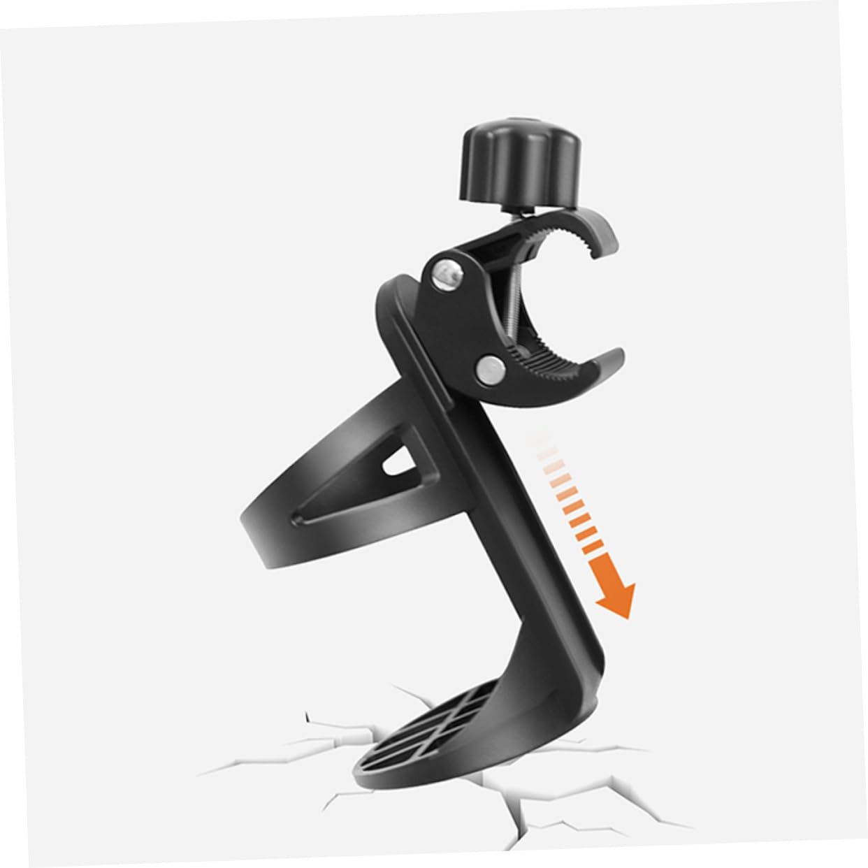 Didiseaon Cup Holder for Wheelchair Walker Drink Holder for Stroller Bike Cart Durable Easy to Install Fits Bottles Cups