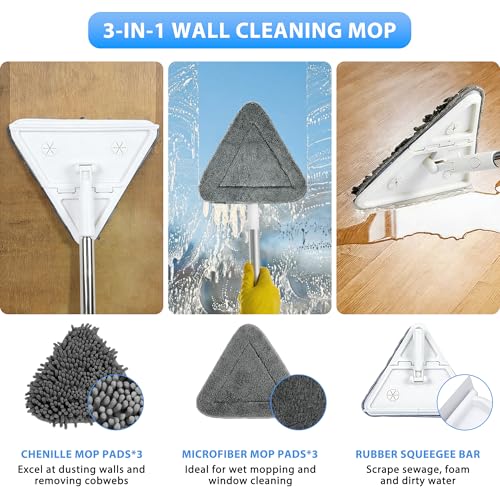 Wall Cleaner Mop with 80