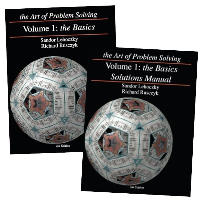 Art of Problem Solving Series Volume 1: The Basics 2-Book Bundle