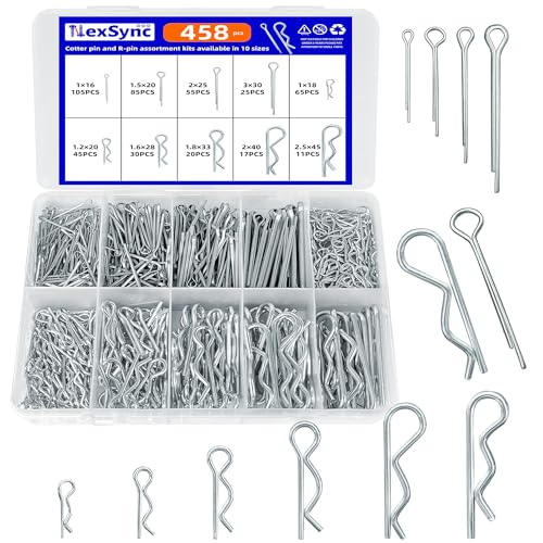 NexSync Assortiment goupille cadenassée 458 pcs