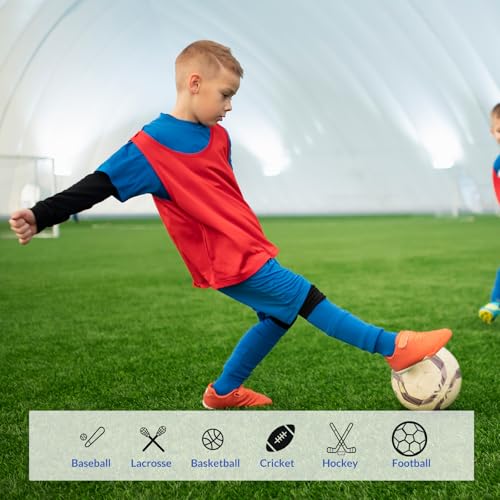 MEETYOO Sportshirt Funktionsshirt Kinder Langarm Kompressionsshirts für Jungen Fußball Unterziehshirt Base Layer Atmungsaktiv Top