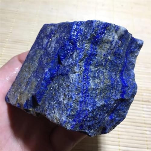 Lapislázuli bruto adorno de piedra natural para salón zen 5