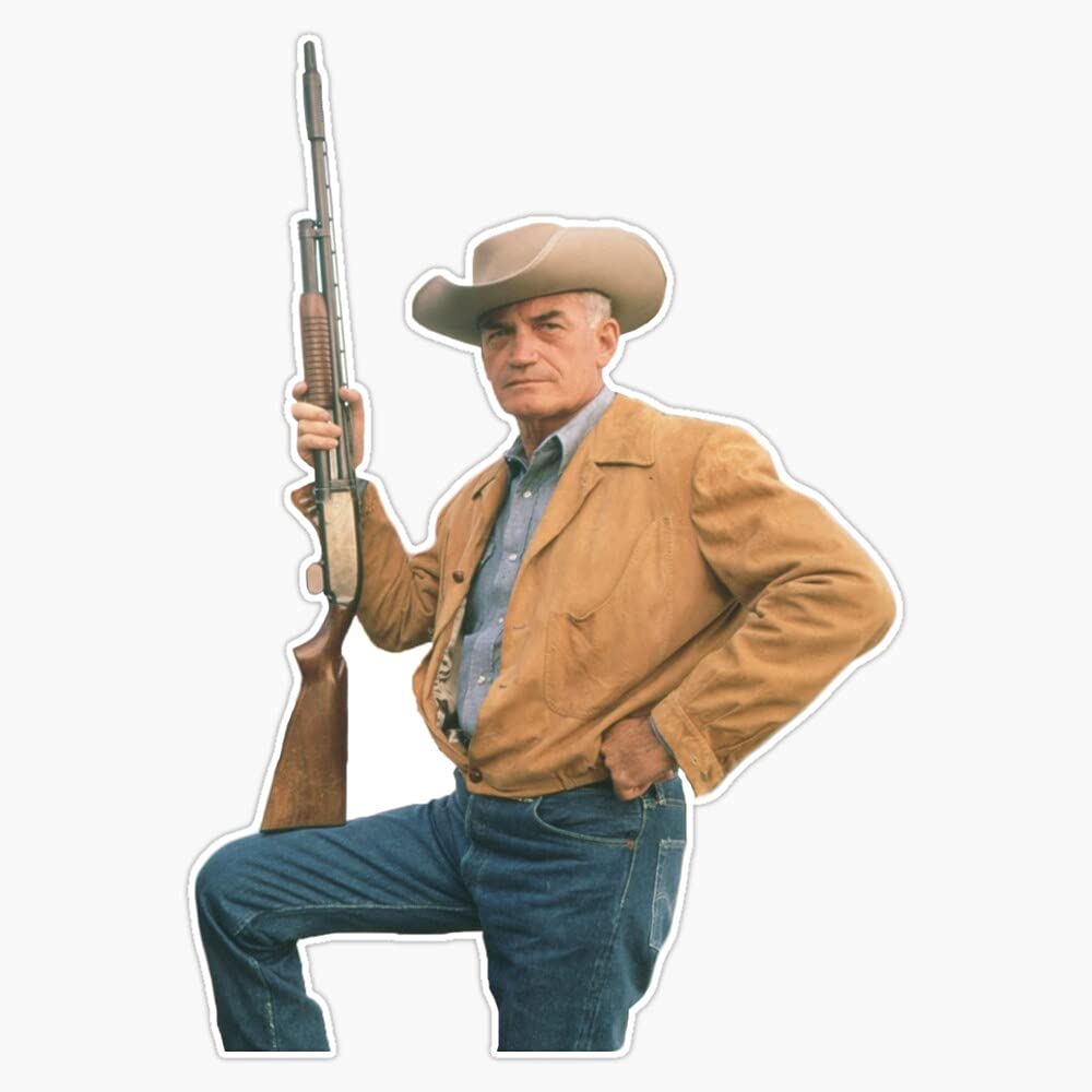 Barry Goldwater With A Gun Vinyl Decal Wall Laptop Bumper Sticker 5"