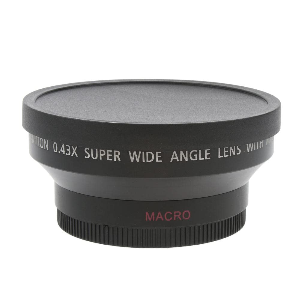 Gazechimp 62mm 0.43X Weitwinkel Makroobjektiv Für Canon Sony Digitalkamera