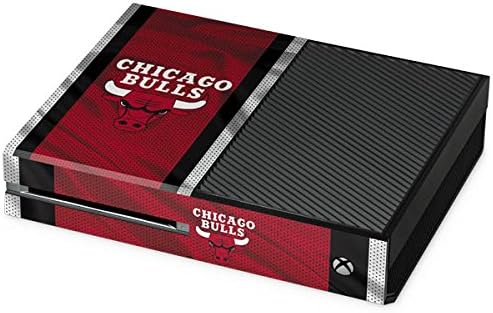 Skinit Decal Gaming Skin Compatible with Xbox One Console - Officially Licensed NBA Chicago Bulls Away Jersey Design