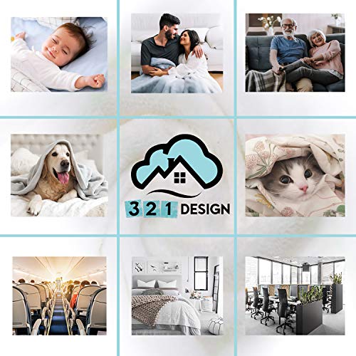 321Design Pug Pet Dog Fleece Flannel Throw Blanket Sherpa Microfiber Lightweight Plush For Couch Bed Sofa Car Kids Adults Pets All Seasons Multi-Size 50X40In For Kids #TOP7