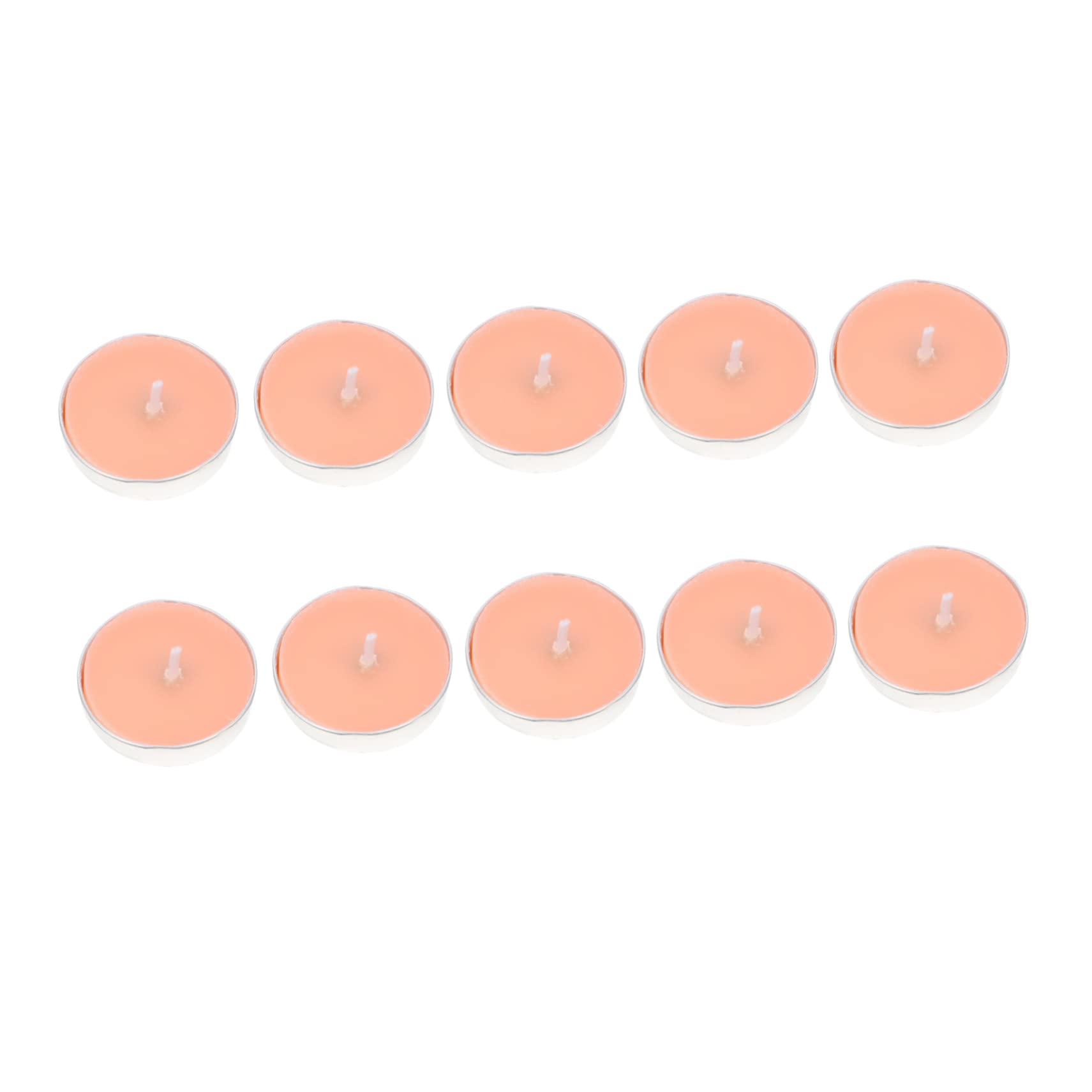 Unomor 10pcs Unscented Floating Candles for Weddings Events Decorative Candle Discs for Christmas Party Centerpieces Burn for Home Decorations