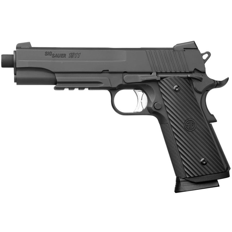Pistola Sig Sauer 1911 TACOPS CO2 4,5mm | Arma de Aire comprimido Full Metal Blowback con BB’s de Acero y Cargador 17 Bolas [1,5 Julios]