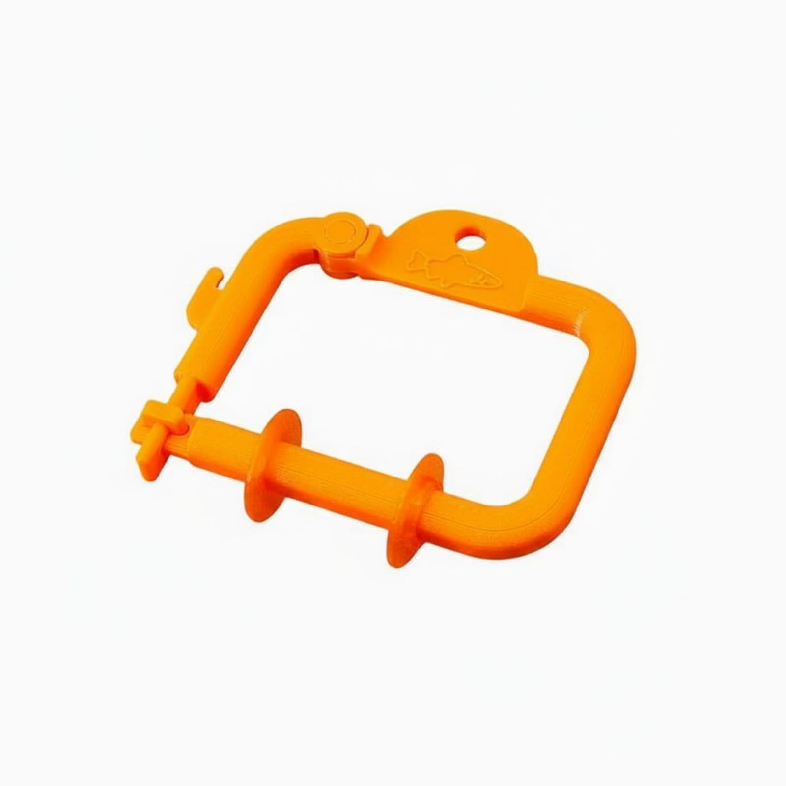 MERISHOPP 2 Pieces Leader Line Winder Tangle Tangle-Resistant Line Holder Compact Leader Holder for Anglers, Orange-picture-33