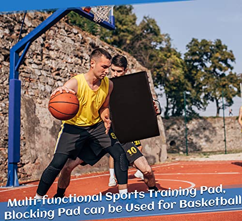 Doubleriver Blocking Pads With Handles Football Blocking Pad Heavy Duty Blocking Pad For Football Basketball Training Sports Training Pad 16"X24" #TOP3
