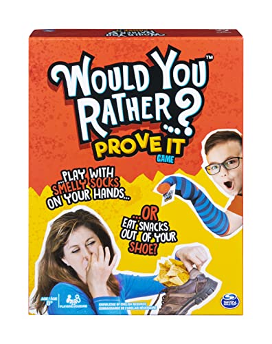 Would You Rather? Prove It