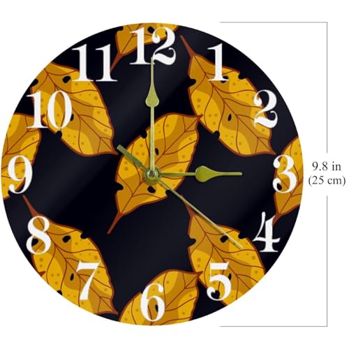 Horloge murale silencieuse sans tic-tac pour rester zen - 5