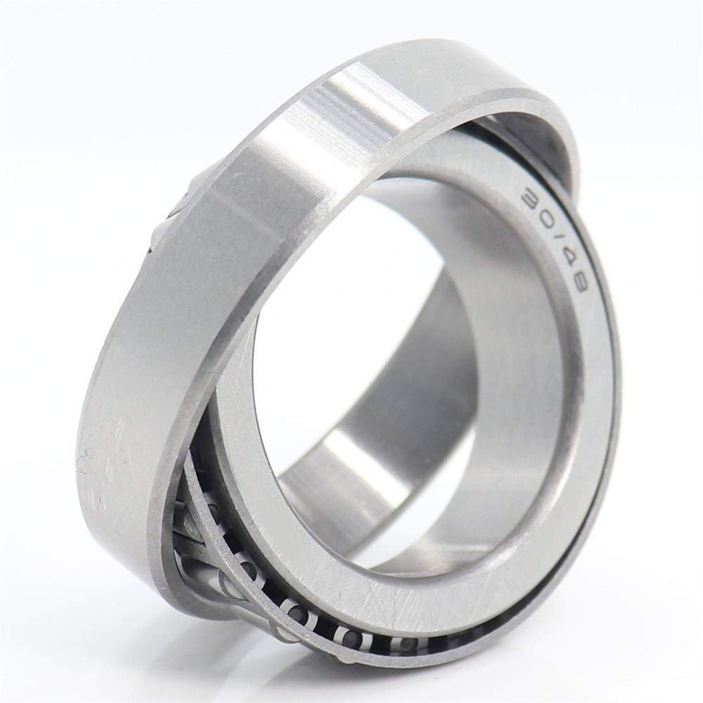 HYUJNAFZR Roller Bearings 304812 1Pair Steering Head Bearings 30x48x12mm Tapered Roller Motor Bearing for Column Izh Jupiter Izh Planeta 30YM1/48Y1