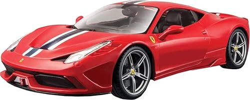 Bburago 36901 Ferrari 458 Speciale Red Signature Series 143 Diecast Model Car