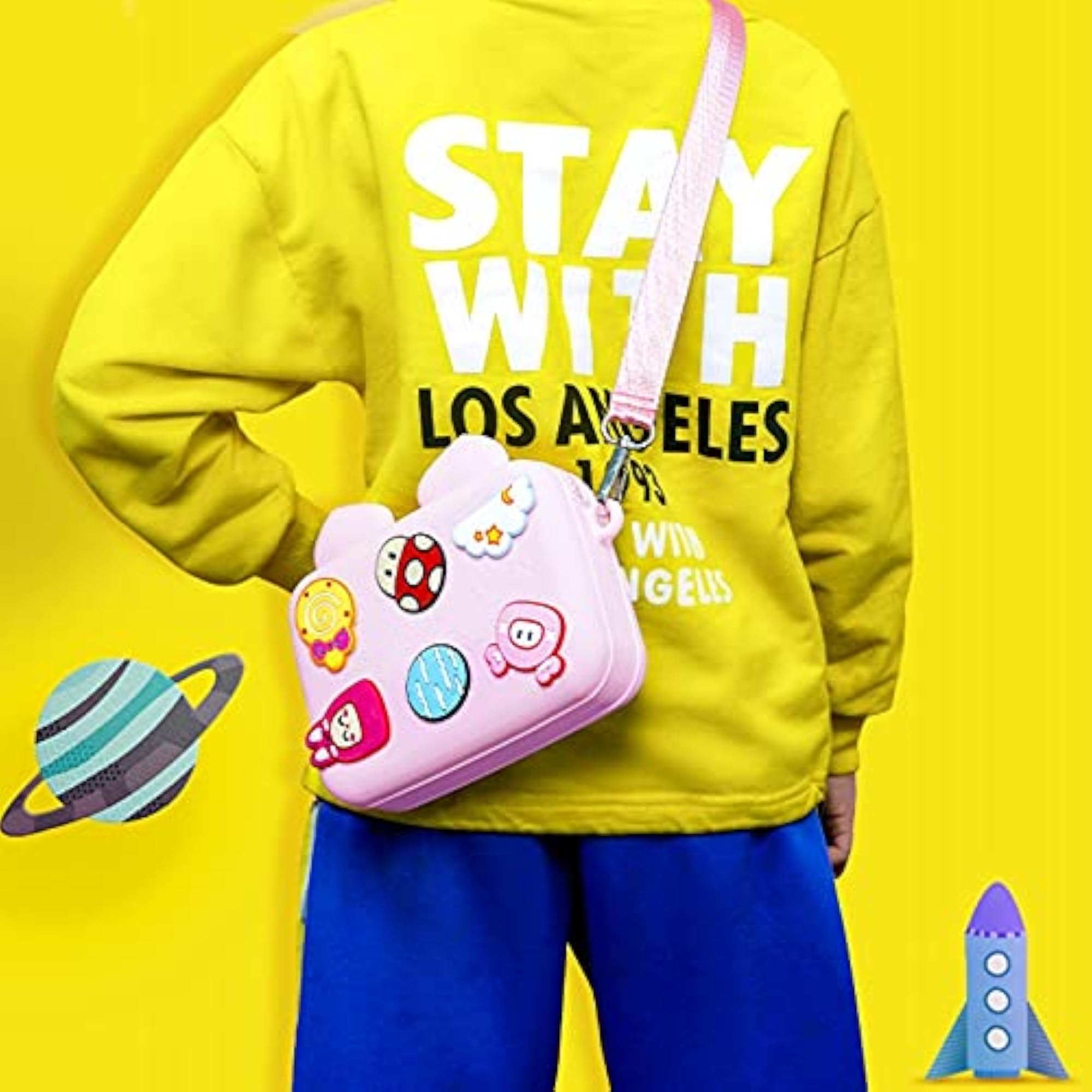 Kids Crossbody Bag, Splashproof Coin Pouch