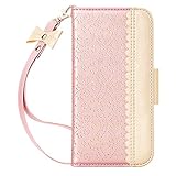 WWW iPhone 11 Case (6.1 inch),iPhone 11 Wallet Case, [Luxurious Romantic Carved Flower] Leather Wallet Case with [Inside Makeup Mirror] [Kickstand Feature] for iPhone 11 6.1