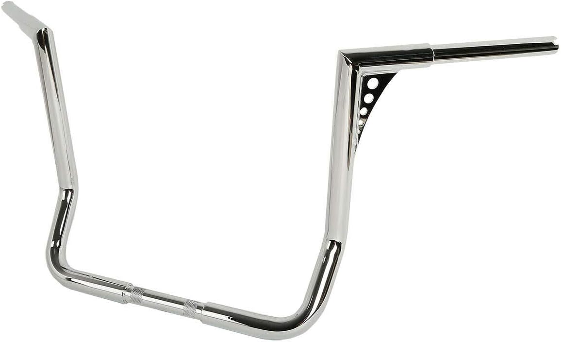 Green-L 16" Rise 1.25" Ape Hanger Handlebar Fit for Harley Touring Electra Glide Baggers FLHT Dressers FLHTC 1982-Up