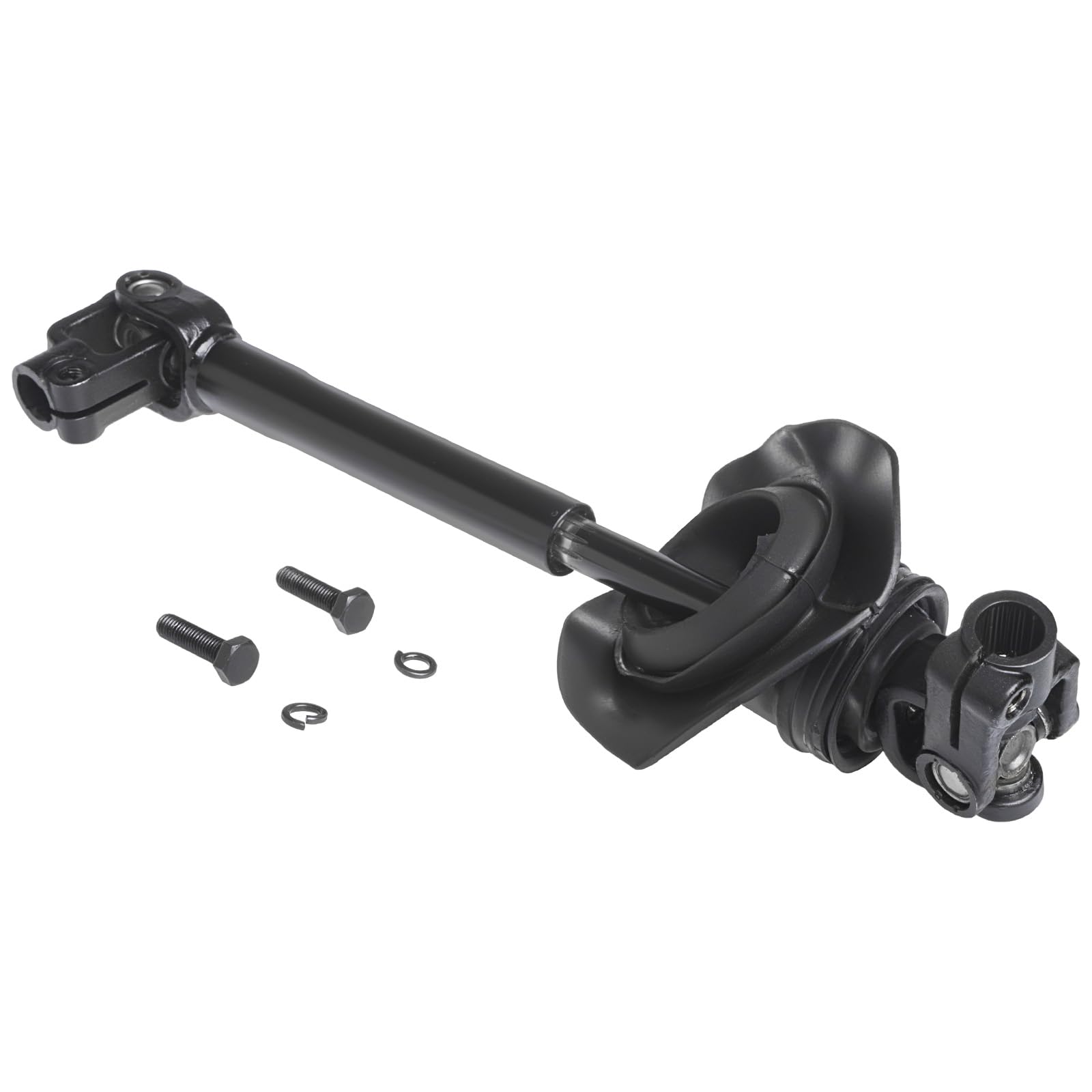 AUQDD Steering Shaft w/U Joint Coupler Fit for 05-10 Chevrolet Cobalt [03-07 Saturn Ion] 07-10 Pontiac G5 [05-06 Pursuit ](Steering Column Replace #