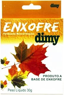 Enxofre Dimy - Fertilizante Foliar Acaricida - 30g