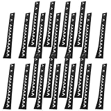 DECOMELODY Messerschutz Kunststoff 20 Stück Flexible Messerscheide 8 Zoll Teilbar 7 6 Zoll Klingenschutz für Kochmesser Hackmesser Schälmesser Universell für Flache und Gebogene Klingen