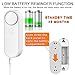 Multifunctional WiFi Water Leak Detector, 6.5ft Split Drip/Leak Detection Cable, Dual Interface, Expandable, Smart Leak Sensor Alarm, AAA Battery Powered, APP Monitoring, Over 5 Months Standby