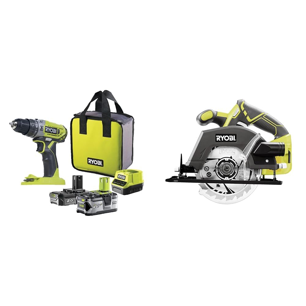 Perceuse à percussion Ryobi 18V ONE+ pour bricoler sans panne de batterie