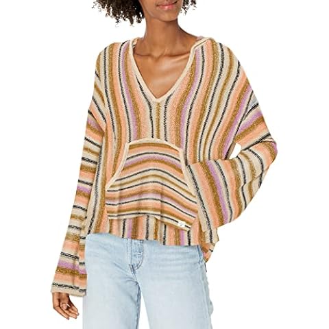 Billabong Baja Beach Hooded Sweater Olive Moss Cover