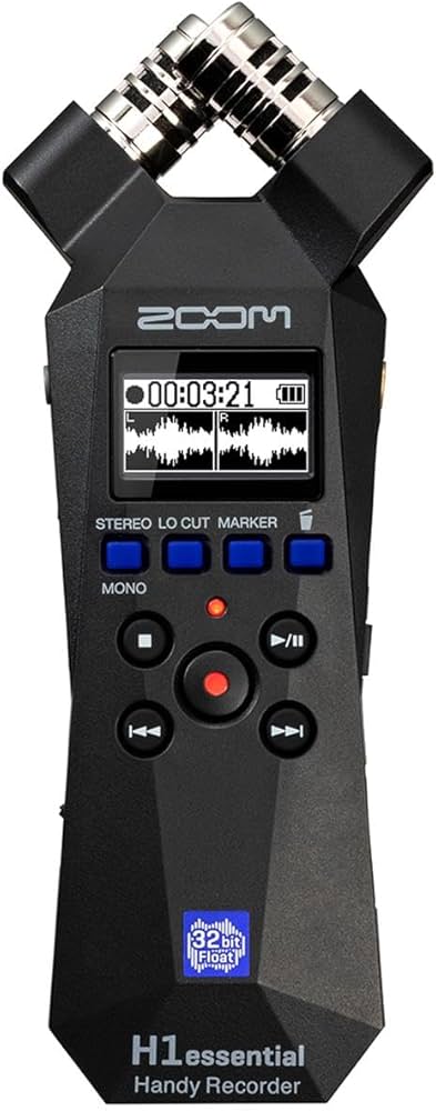 Zoom H1essential ハンディレコーダー Amazon.com: Zoom H1essential Stereo Handy Recorder with 32-Bit