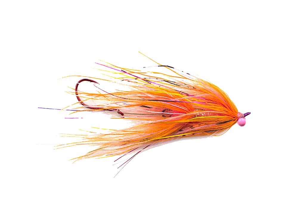 Aqua Flies Stu's Ostrich Intruder (Orange/Pink)