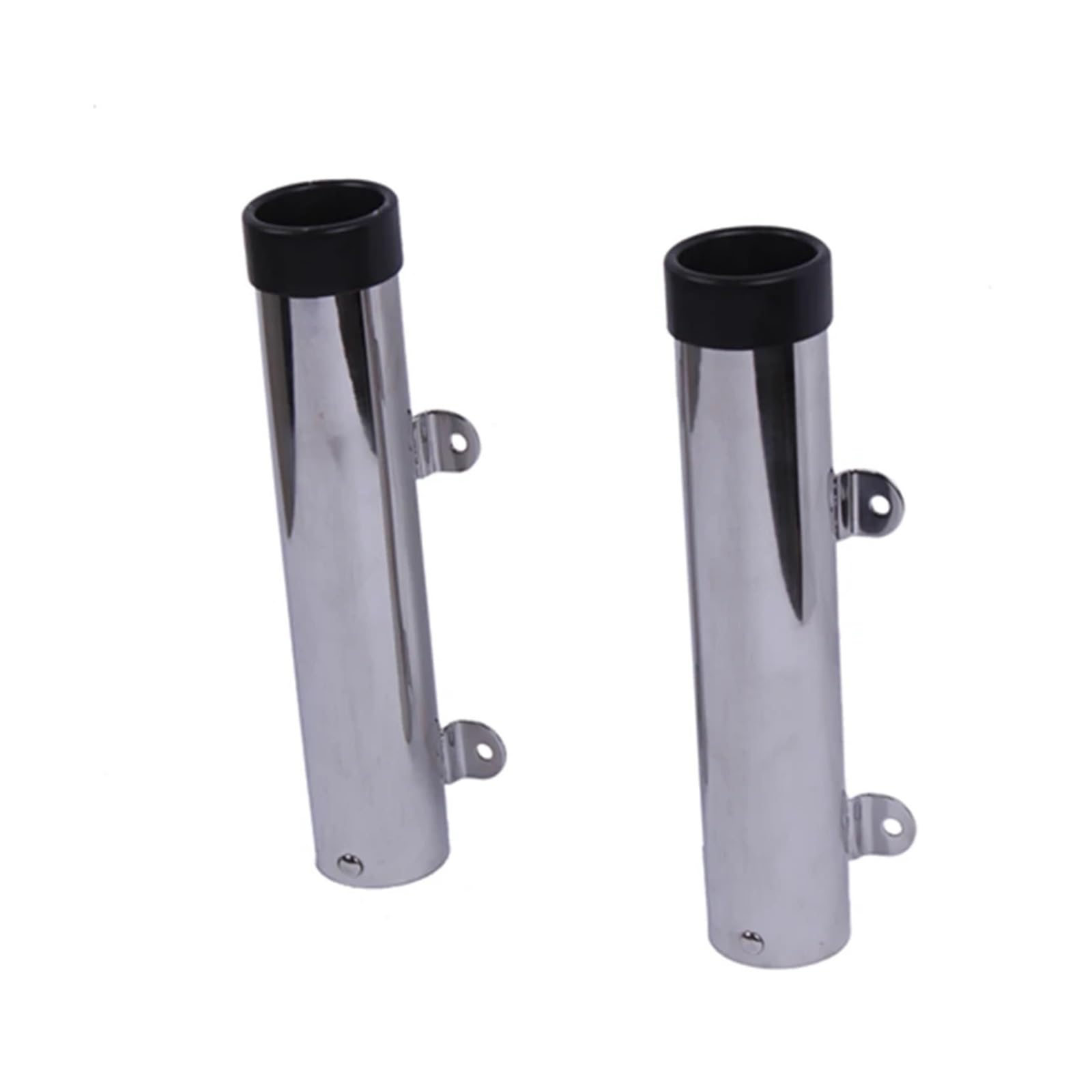 XCTDSVAH Fishing Rod Holders For Boat 2pcs Removble Clamp Fishing Rod Holder Rack Deck Mount Stainless Steel Fish Holders