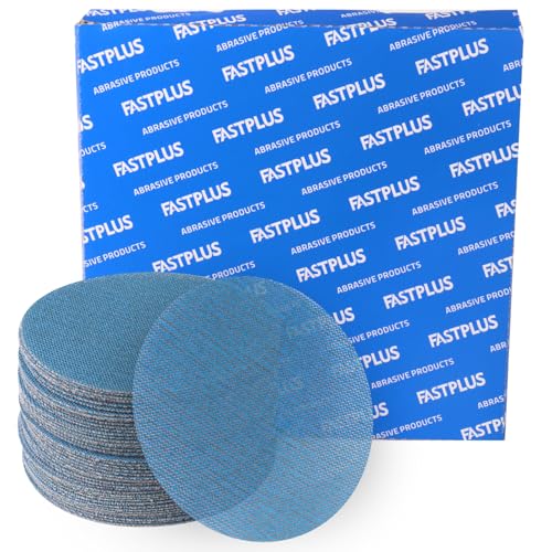 40 Pièces Disques Abrasifs 125mm Grain 120 Papier à Poncer en Filet Céramique, Fixation Autoagrippante Disque à Poncer Papier de Verre pour Ponceuse...