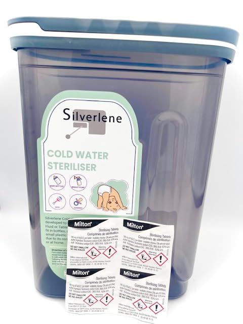 SilverleneCold Water 2.7litre Plus 4 Single Milton Tablets